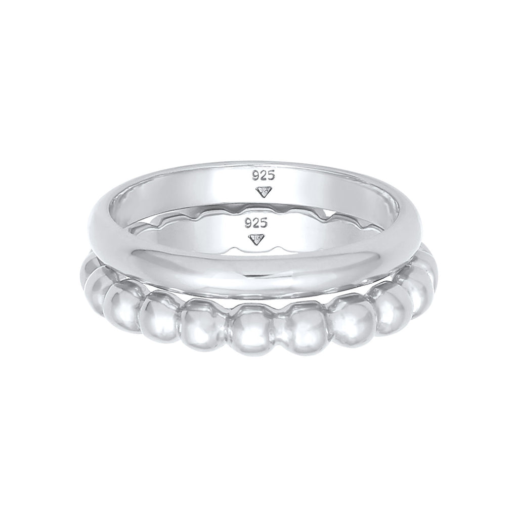 Silber - Elli | Bandring | 925er Sterling Silber