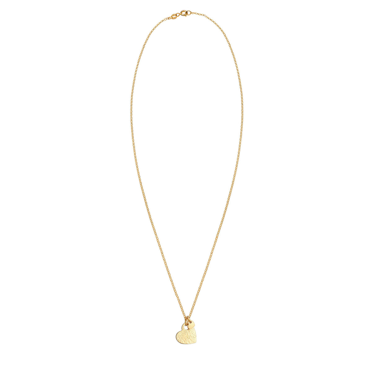 Gold - Elli | Halskette Herz | 925 Sterling Silber vergoldet