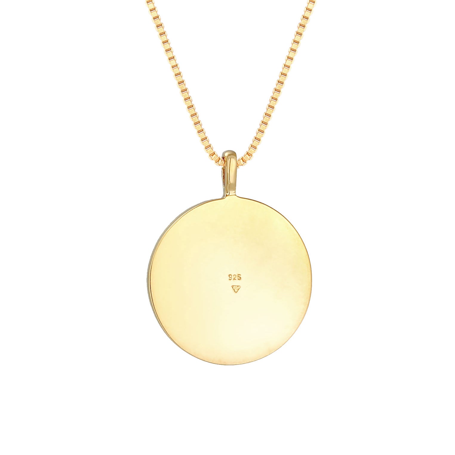 Gold - Elli | Venezianer-Halskette Astro | 925 Sterling Silber vergoldet