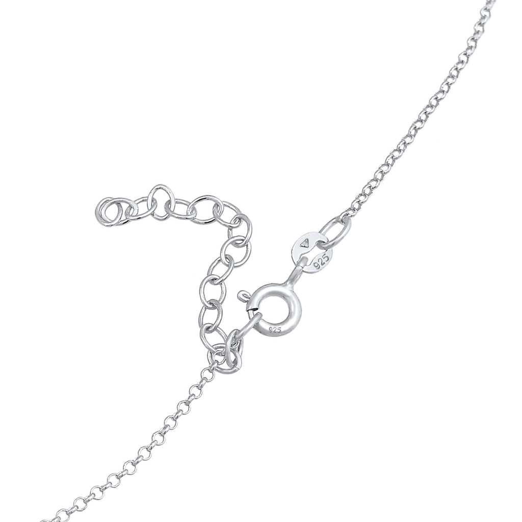Silber - Elli | Choker Evil Eye | 925er Sterling Silber