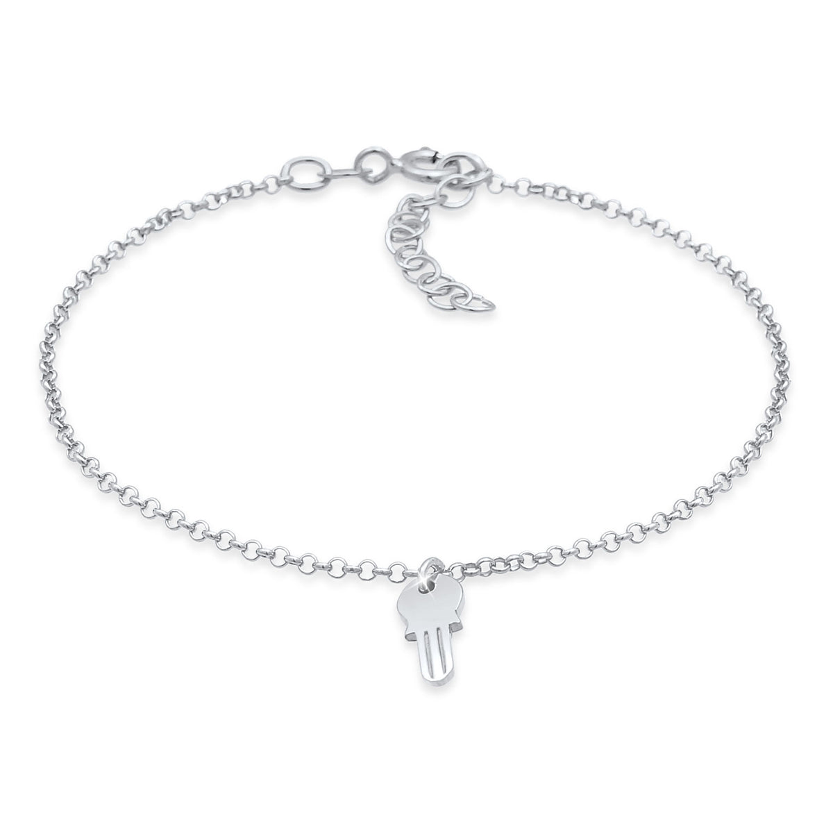 Silber - Elli | Armband Schlüssel | 925er Sterling Silber