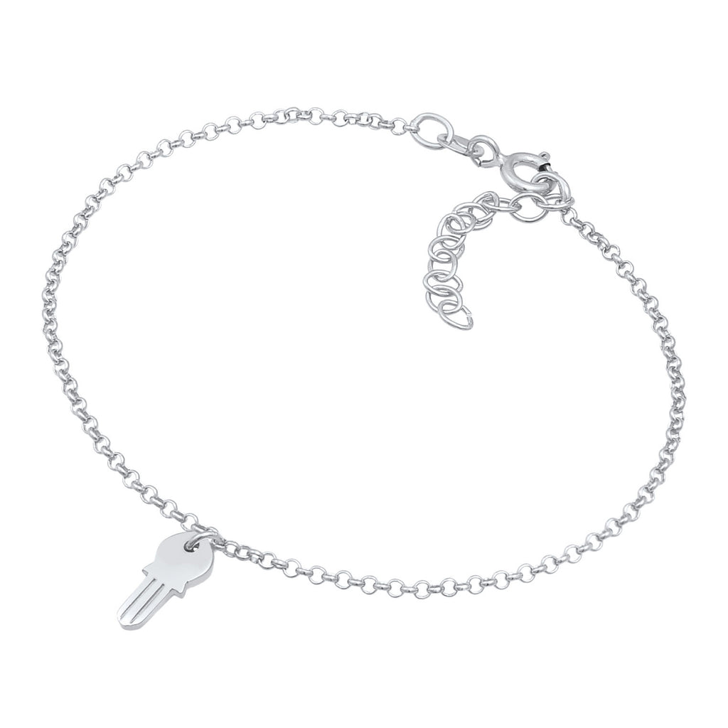 Silber - Elli | Armband Schlüssel | 925er Sterling Silber