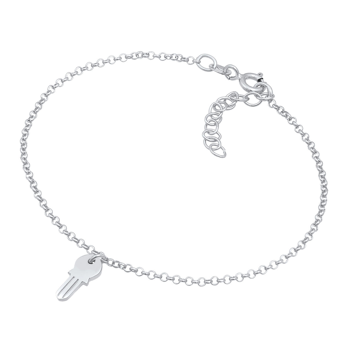 Silber - Elli | Armband Schlüssel | 925er Sterling Silber