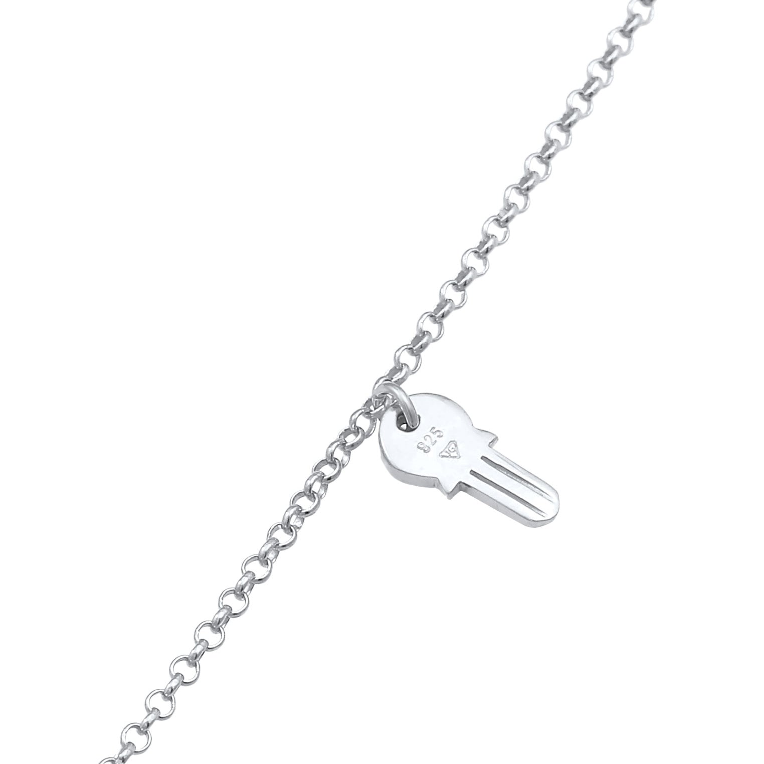 Silber - Elli | Armband Schlüssel | 925er Sterling Silber