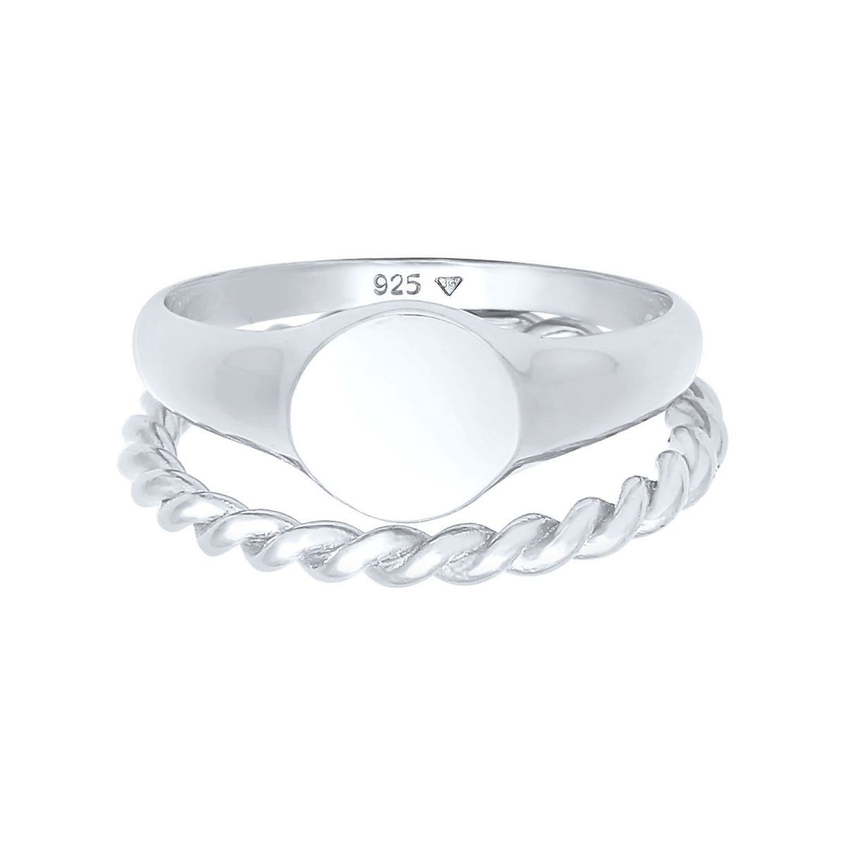 Silber - Elli | Bandring | 925er Sterling Silber