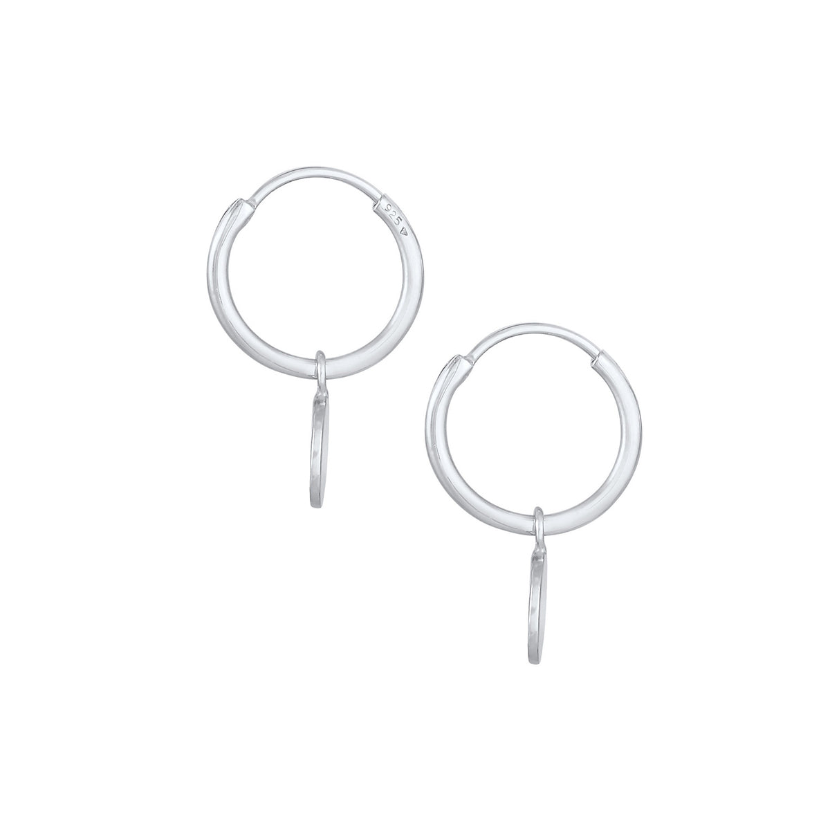 Silber - Elli | Creole | 925er Sterling Silber