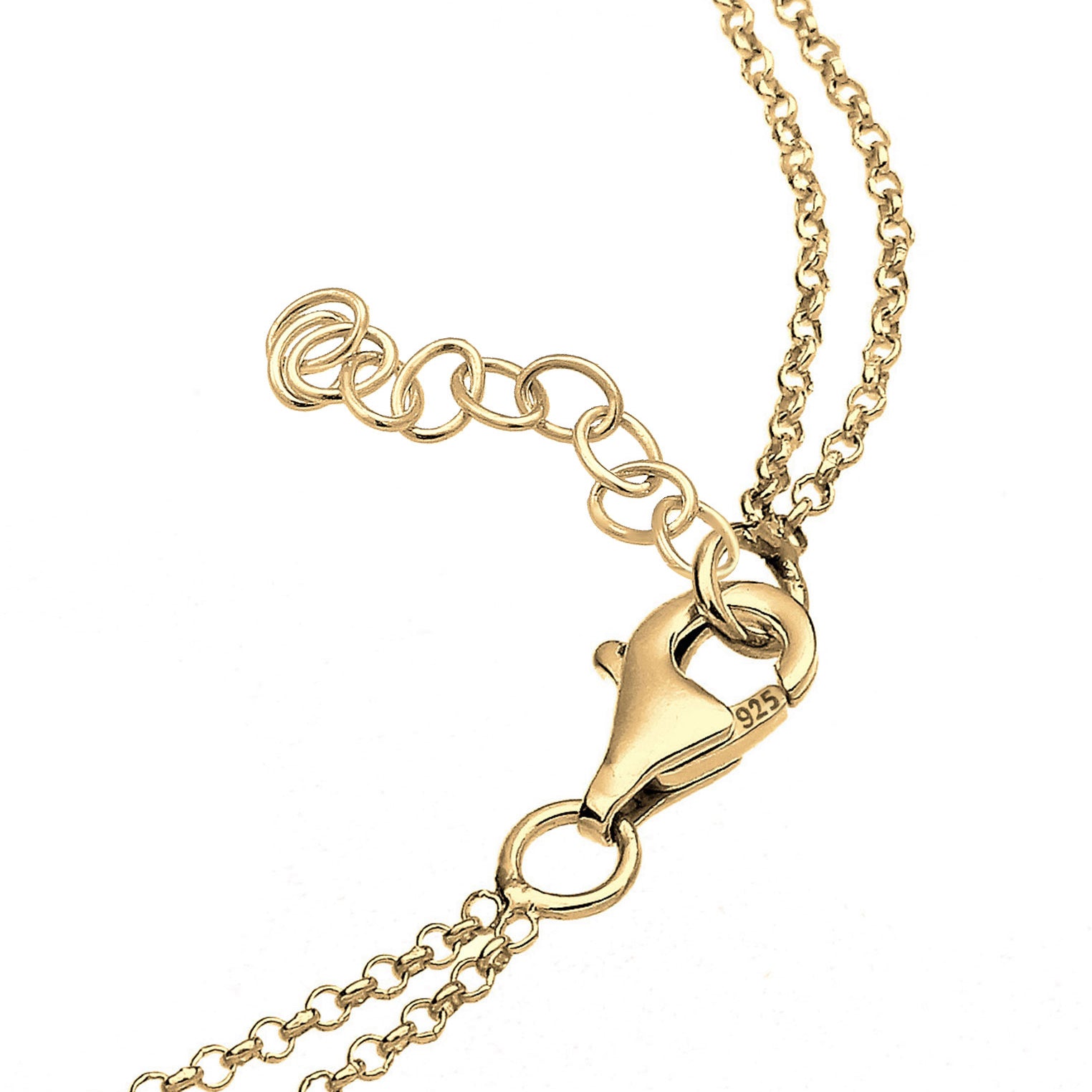 Gold - Elli | Schmuckset  Infinity | 925 Sterling Silber vergoldet