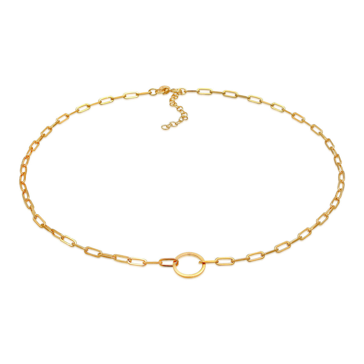 Gold - Elli PREMIUM | Choker | 925 Sterling Silber vergoldet