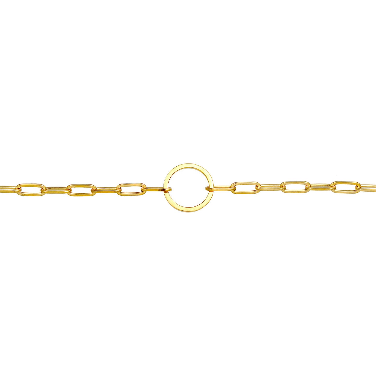 Gold - Elli PREMIUM | Choker | 925 Sterling Silber vergoldet