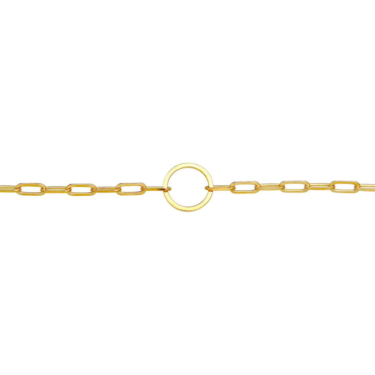 Gold - Elli PREMIUM | Choker | 925 Sterling Silber vergoldet