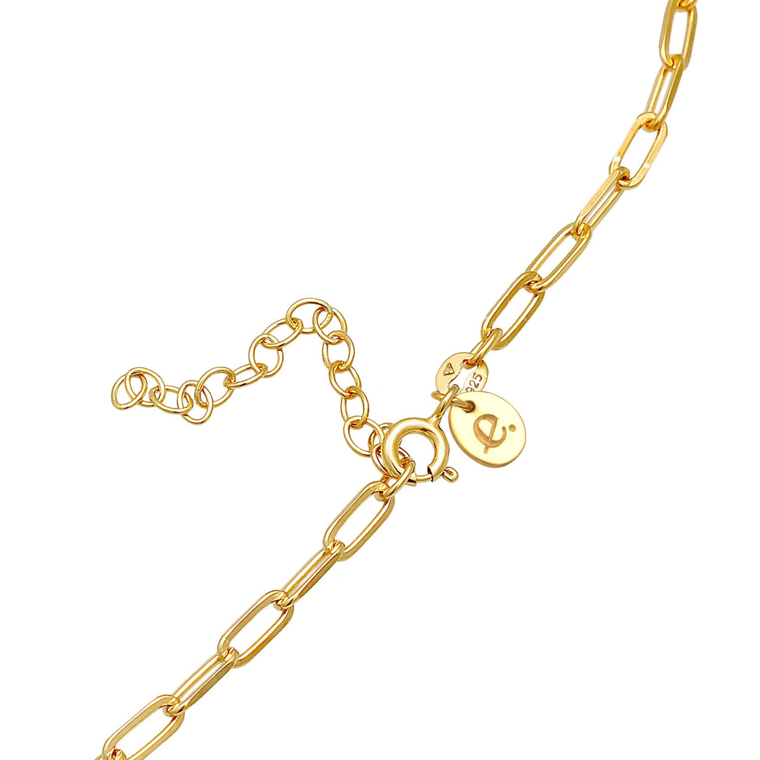 Gold - Elli PREMIUM | Choker | 925 Sterling Silber vergoldet