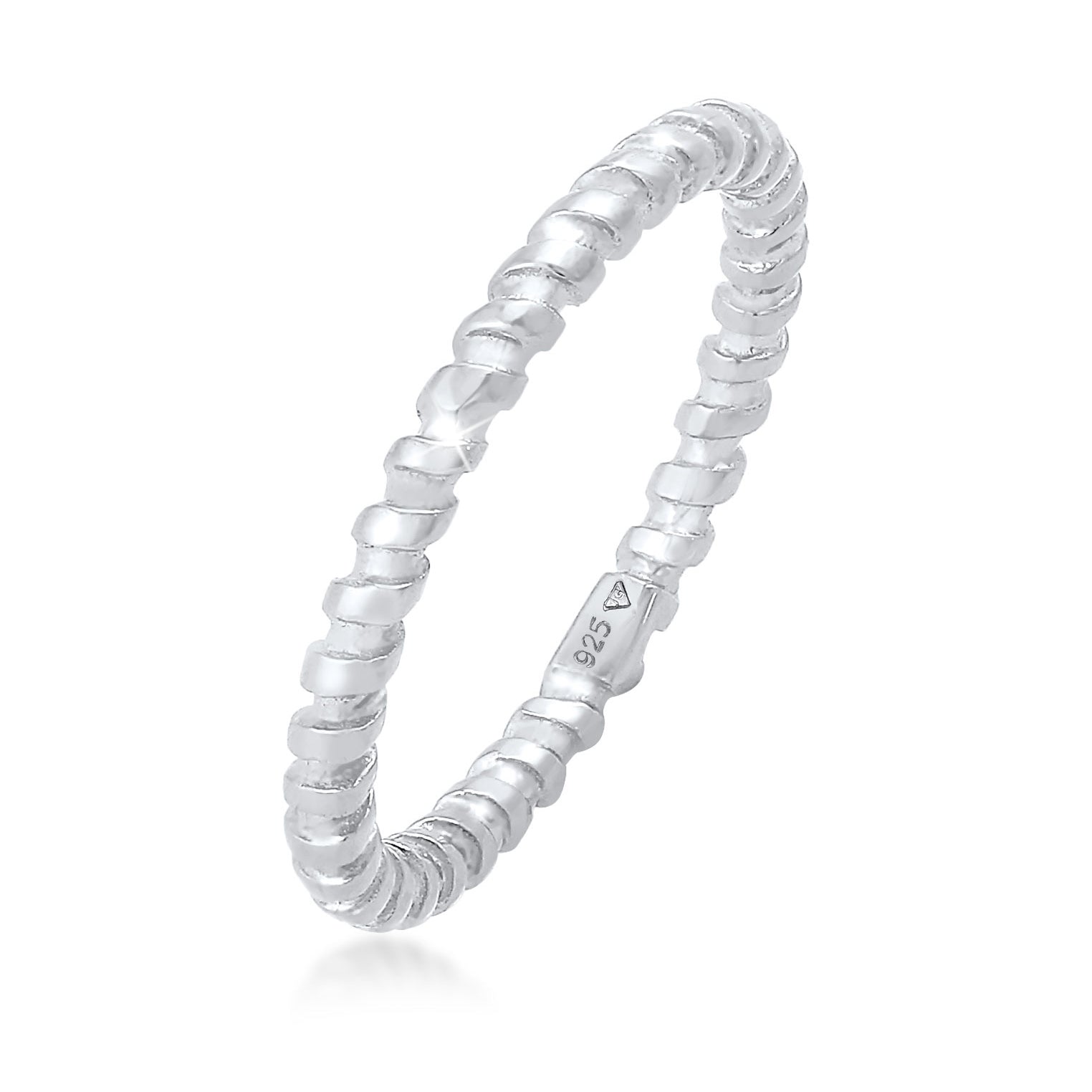 Silber - Elli | Bandring | 925er Sterling Silber