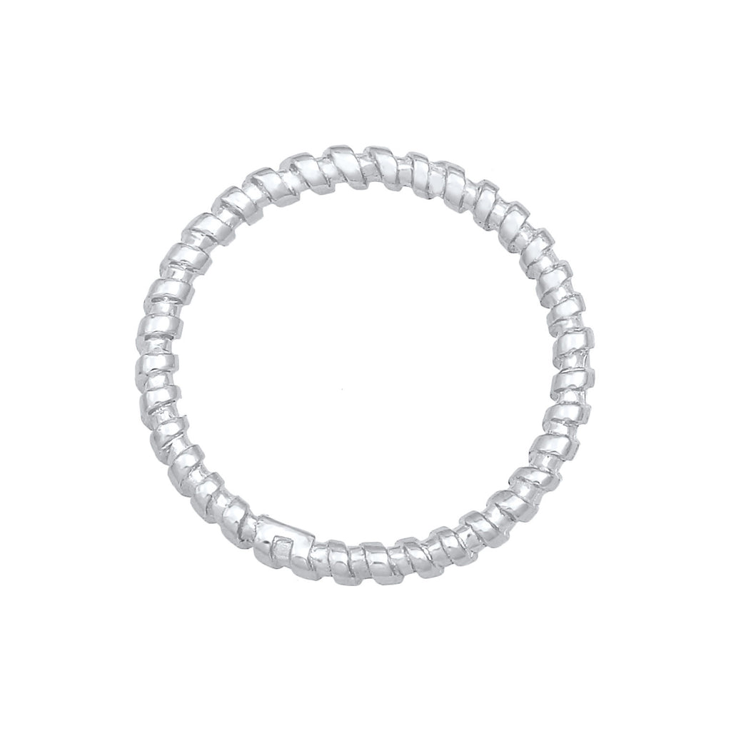 Silber - Elli | Bandring | 925er Sterling Silber