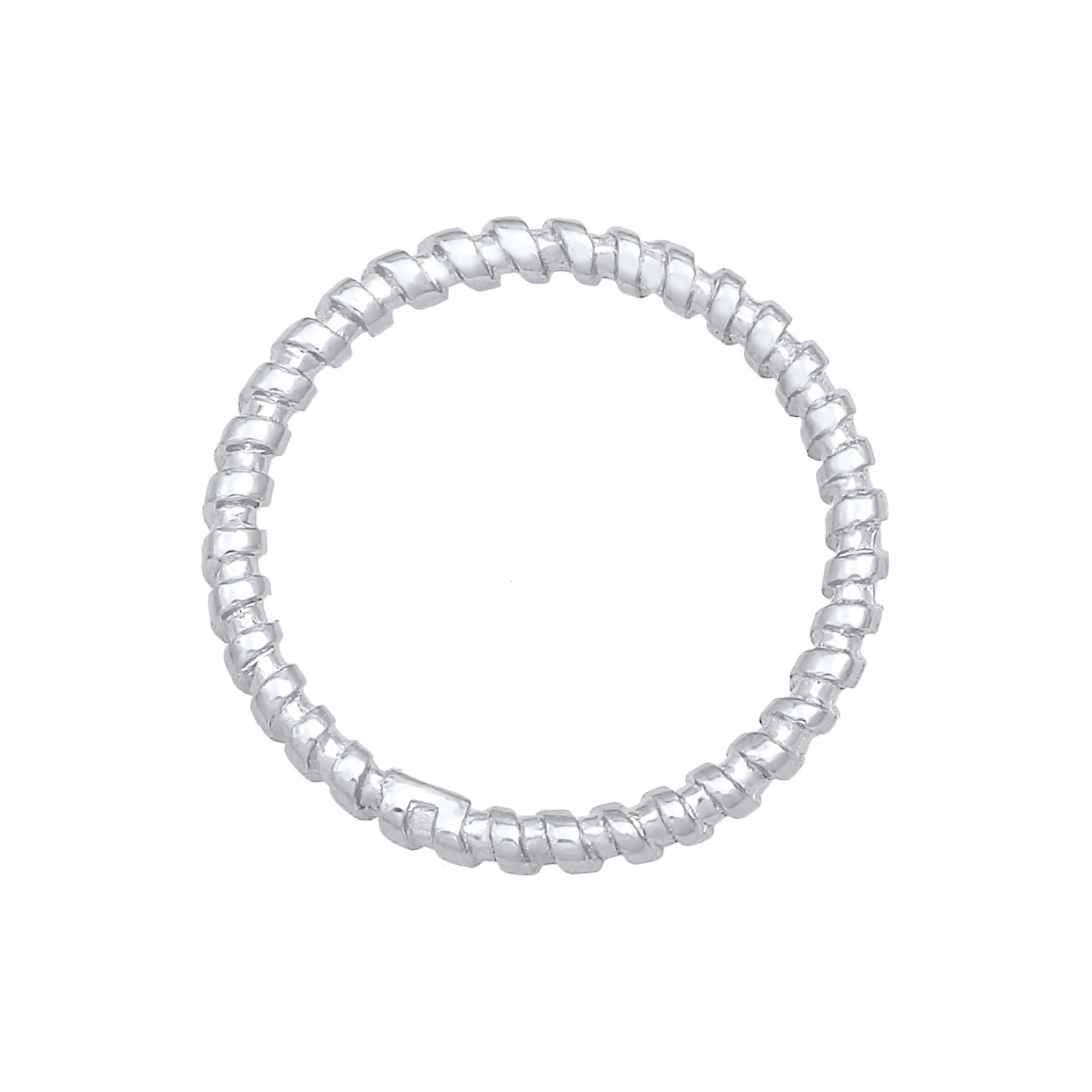 Silber - Elli | Bandring | 925er Sterling Silber