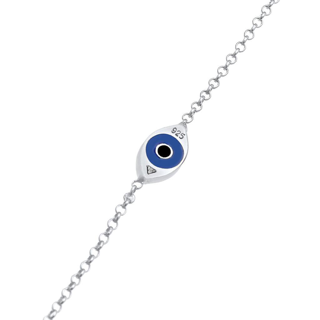 Silber - Elli | Armband Evil Eye | 925er Sterling Silber