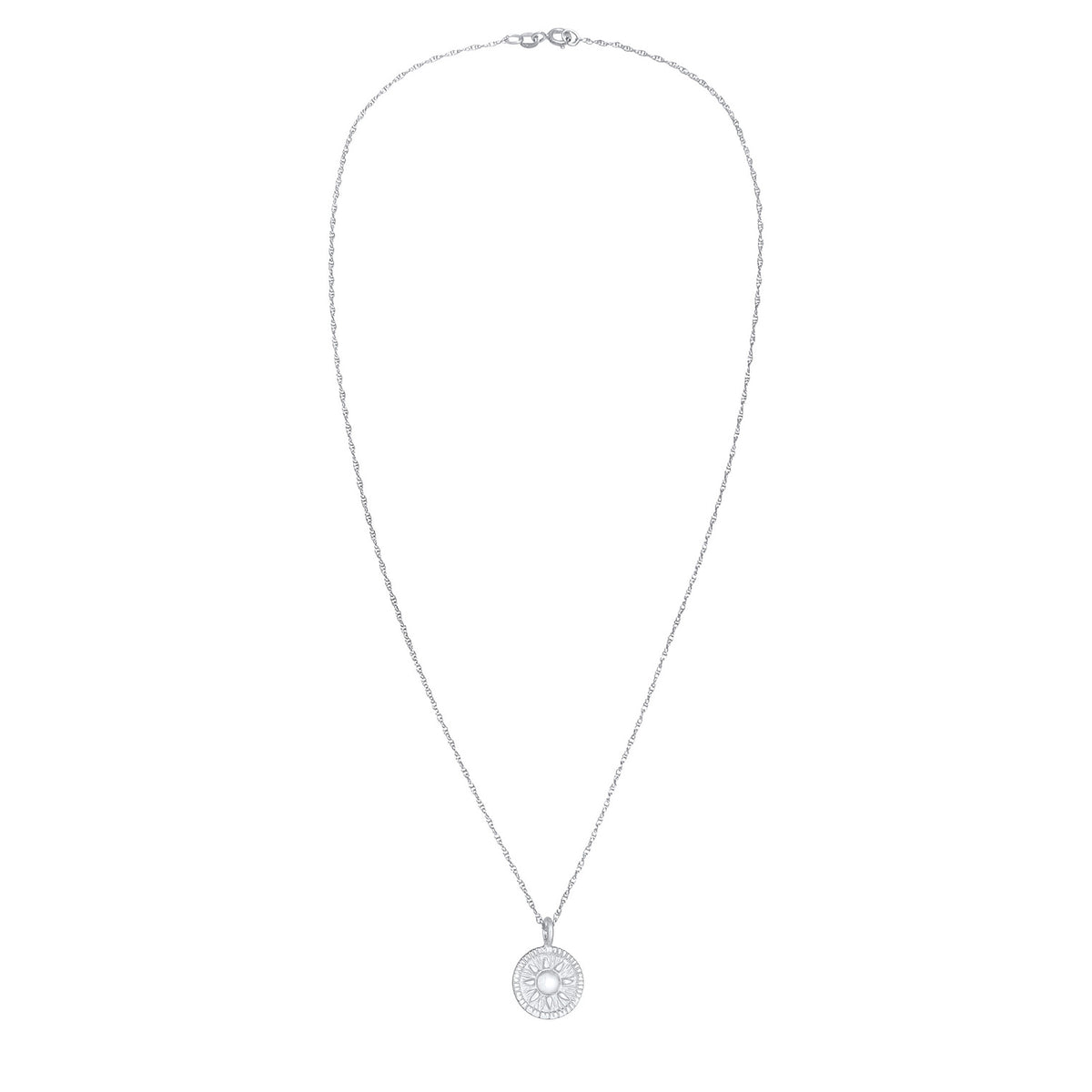 Silber - Elli | Halskette Münze | 925er Sterling Silber