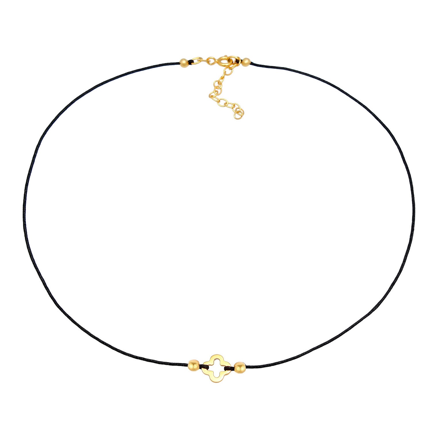 Gold - Elli | Choker | 925 Sterling Silber vergoldet