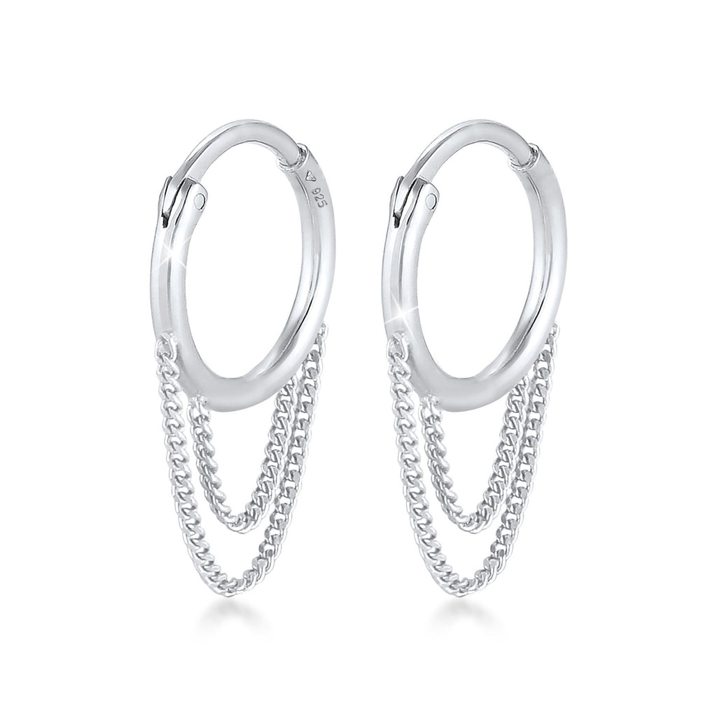 Silber - Elli | Ohrhänger | 925er Sterling Silber