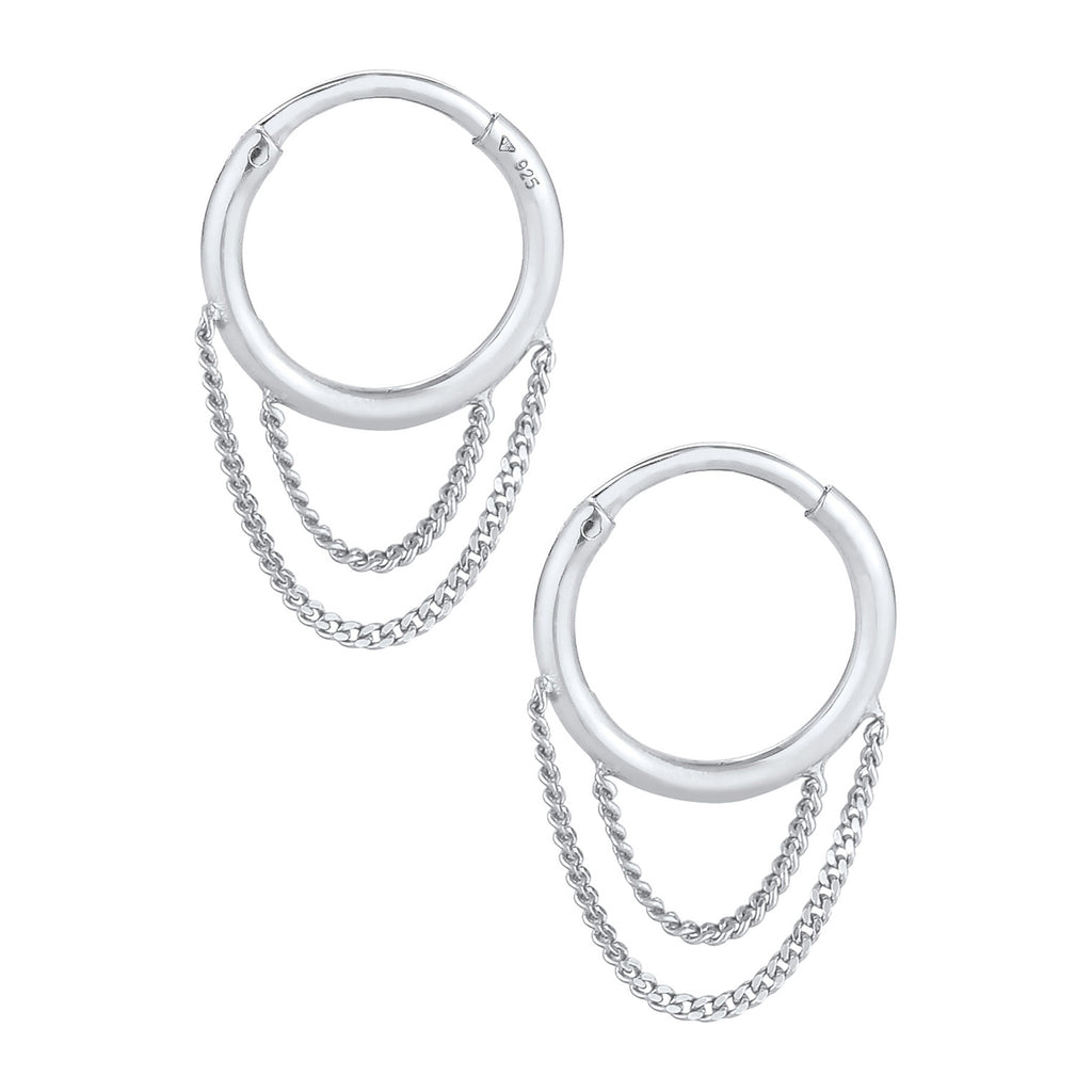 Silber - Elli | Ohrhänger | 925er Sterling Silber
