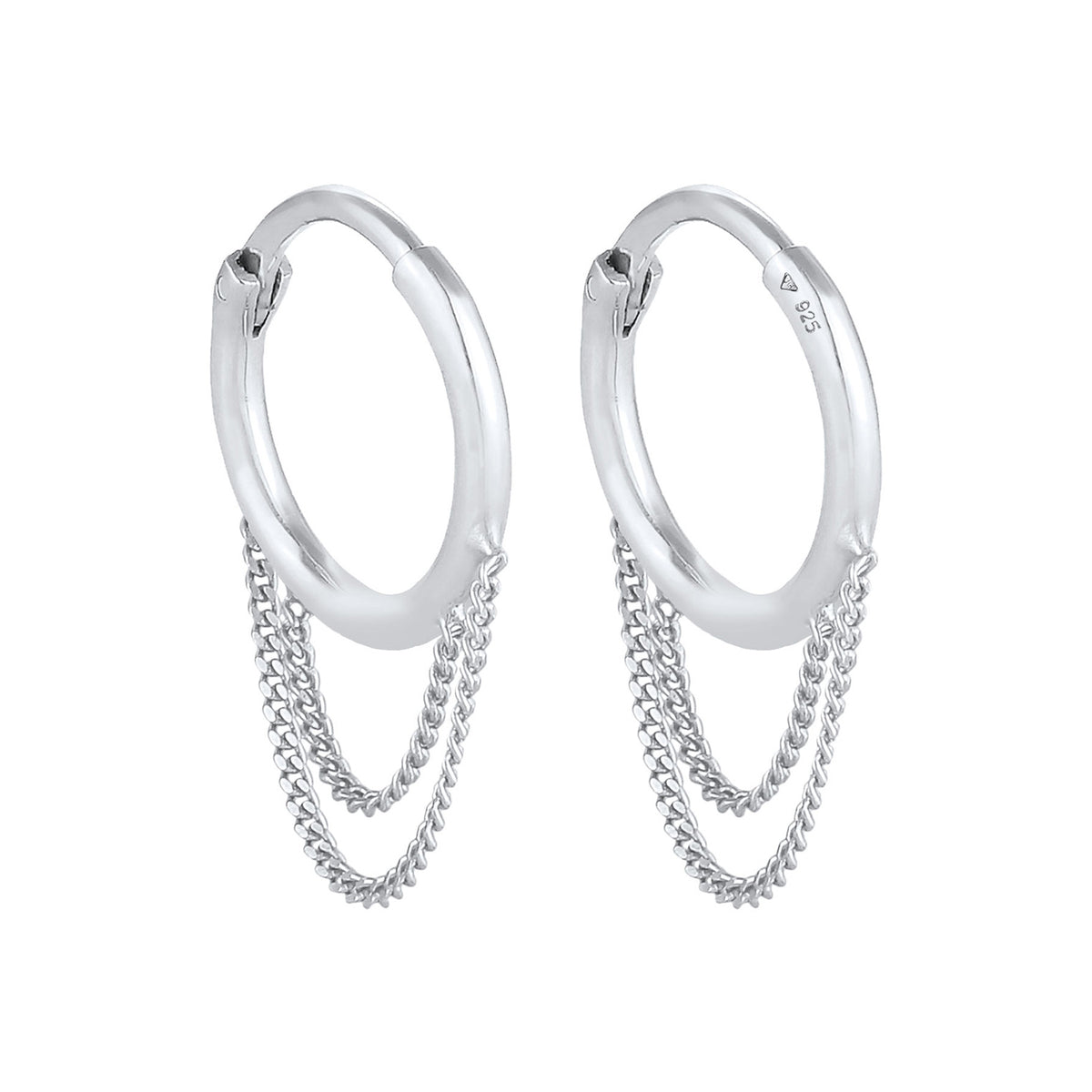 Silber - Elli | Ohrhänger | 925er Sterling Silber