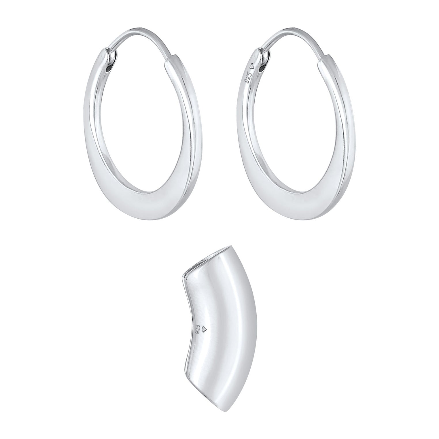 Silber - Elli | Ohrringset | 925er Sterling Silber