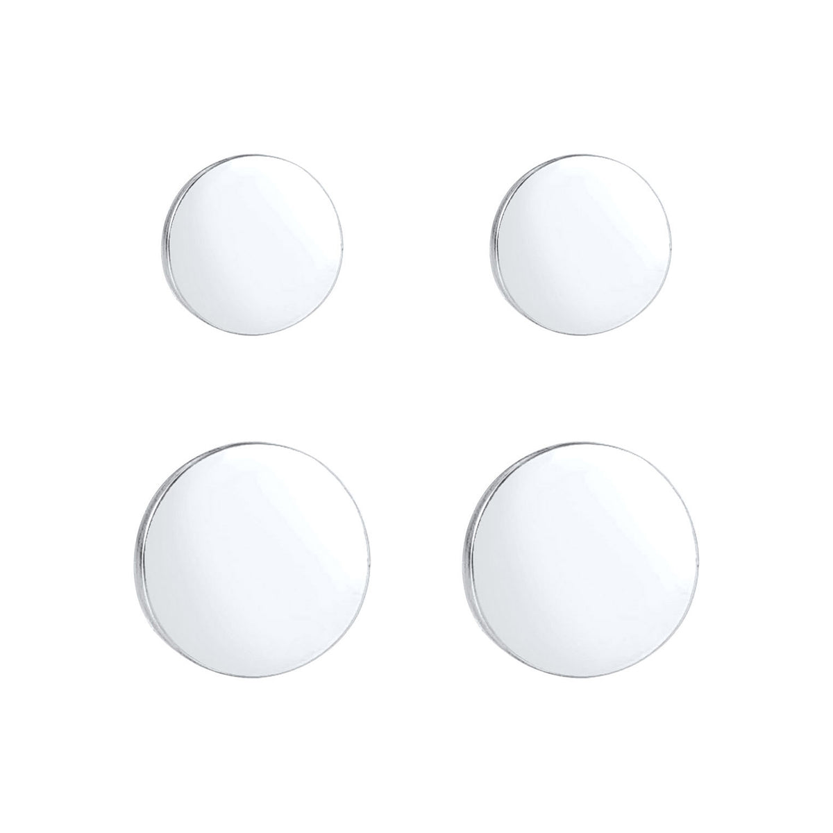 Silber - Elli | Ohrringset Geo | 925er Sterling Silber