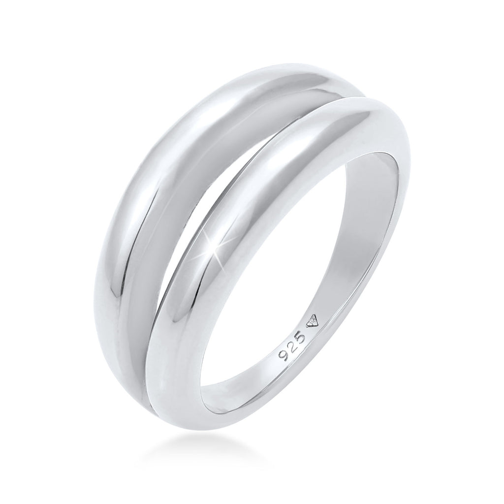 Silber - Elli PREMIUM | Bandring | 925er Sterling Silber