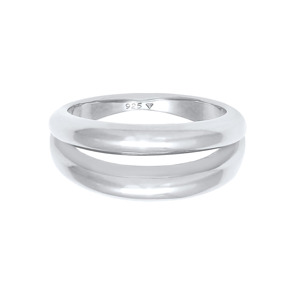 Silber - Elli PREMIUM | Bandring | 925er Sterling Silber