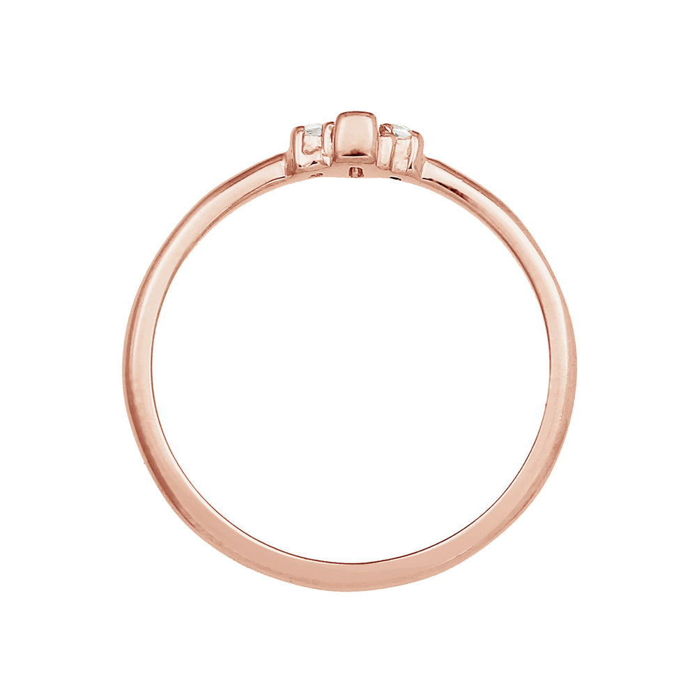 Verlobungsring | Topas ( Weiß )