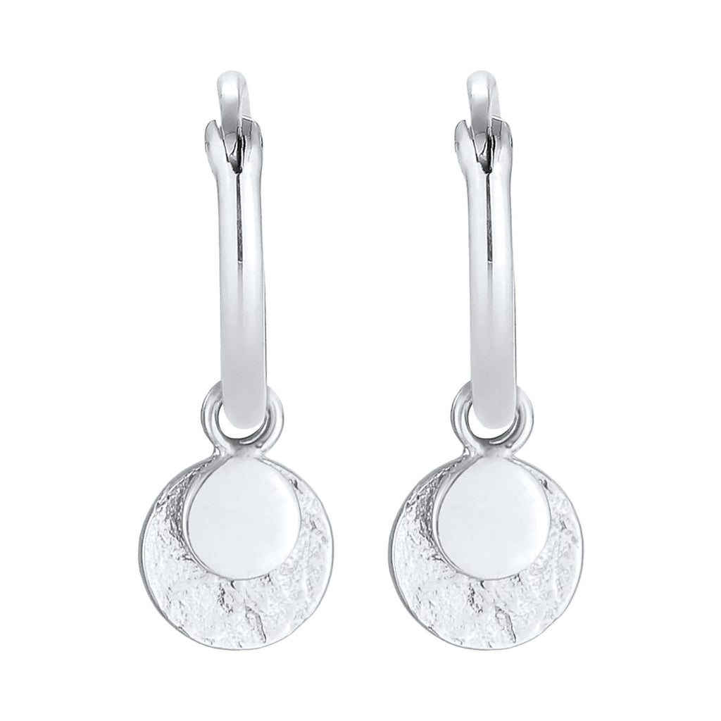 Silber - Elli | Ohrhänger Geo | 925er Sterling Silber