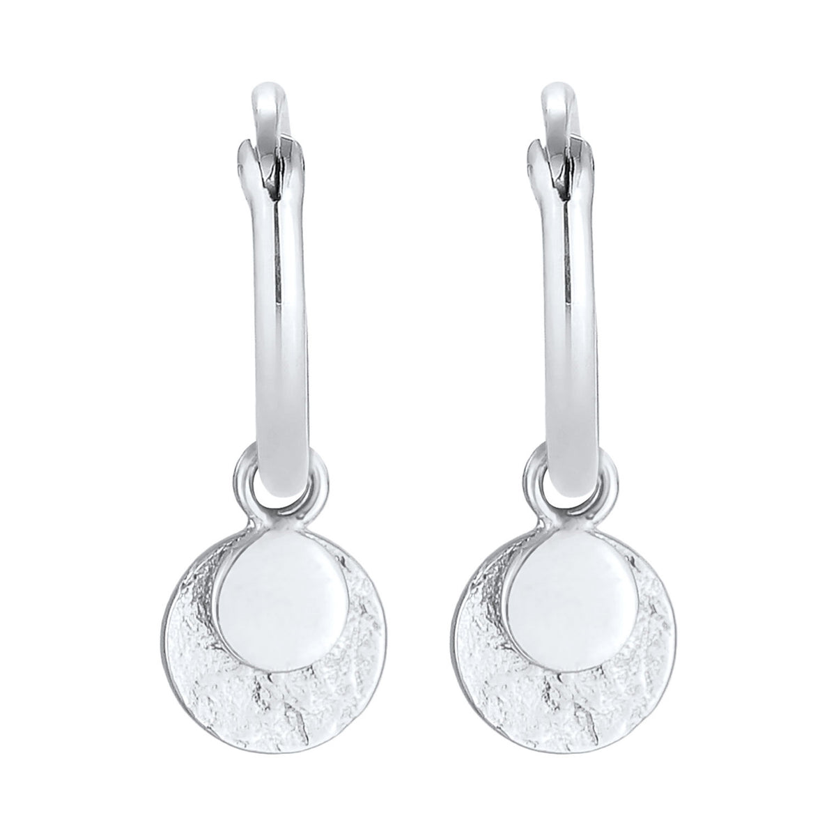 Silber - Elli | Ohrhänger Geo | 925er Sterling Silber