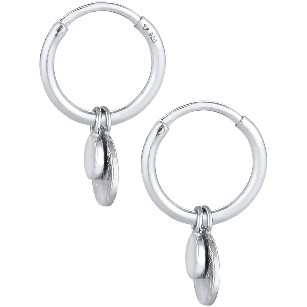 Silber - Elli | Ohrhänger Geo | 925er Sterling Silber