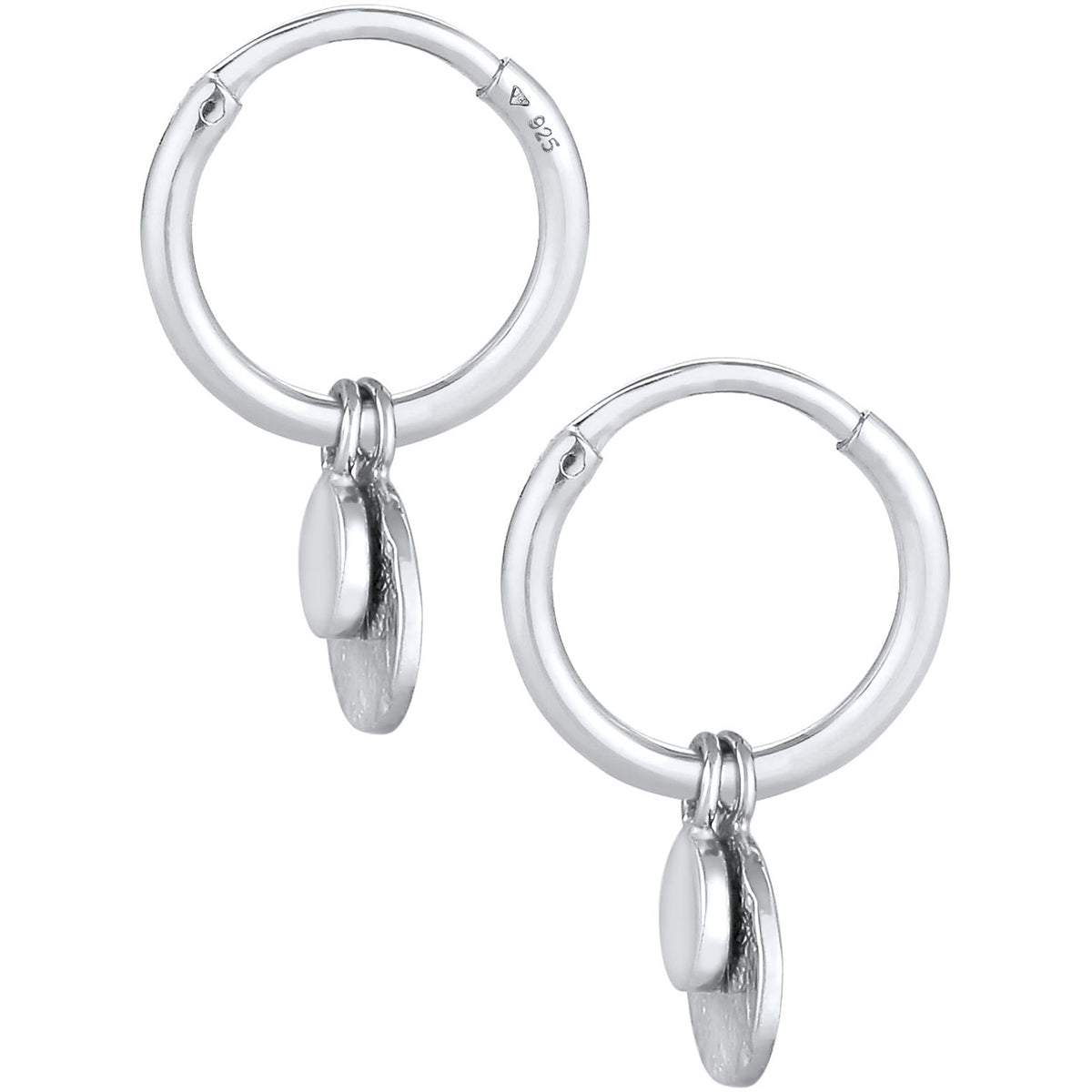 Silber - Elli | Ohrhänger Geo | 925er Sterling Silber