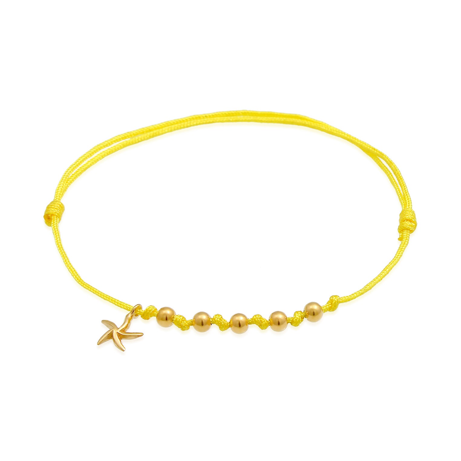 Gold - Elli | Armband Seestern | 925 Sterling Silber vergoldet