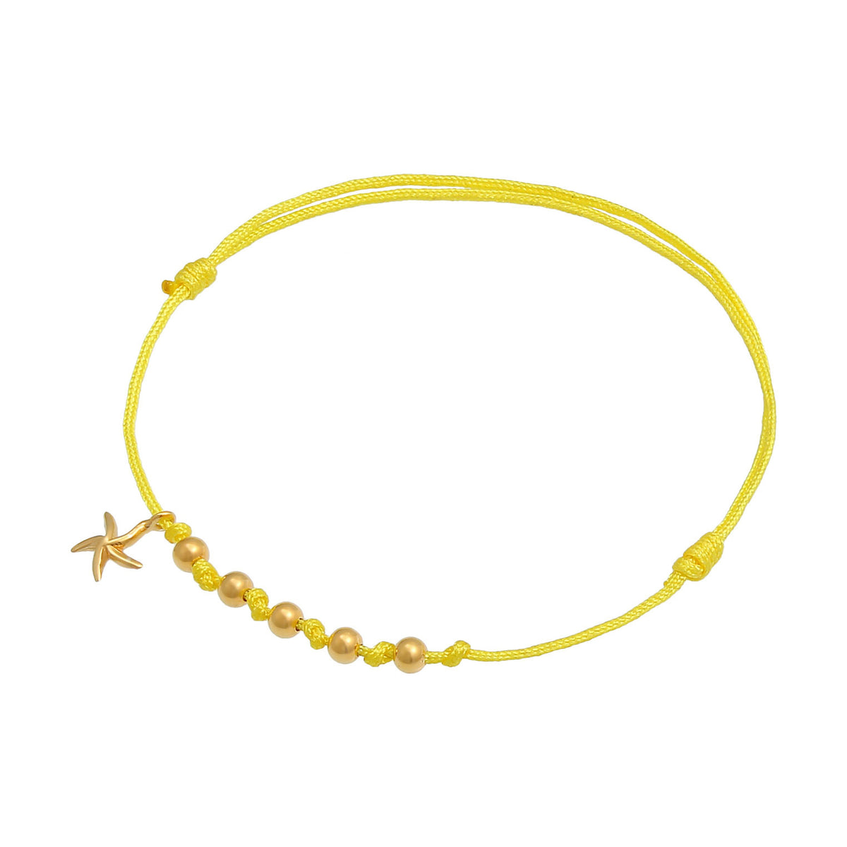 Gold - Elli | Armband Seestern | 925 Sterling Silber vergoldet