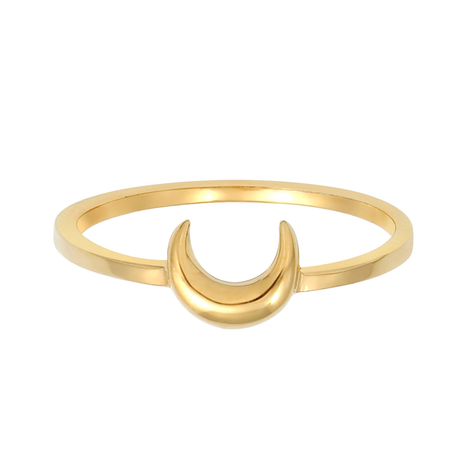 Gold - Elli | Ring Astro | 925 Sterling Silber vergoldet