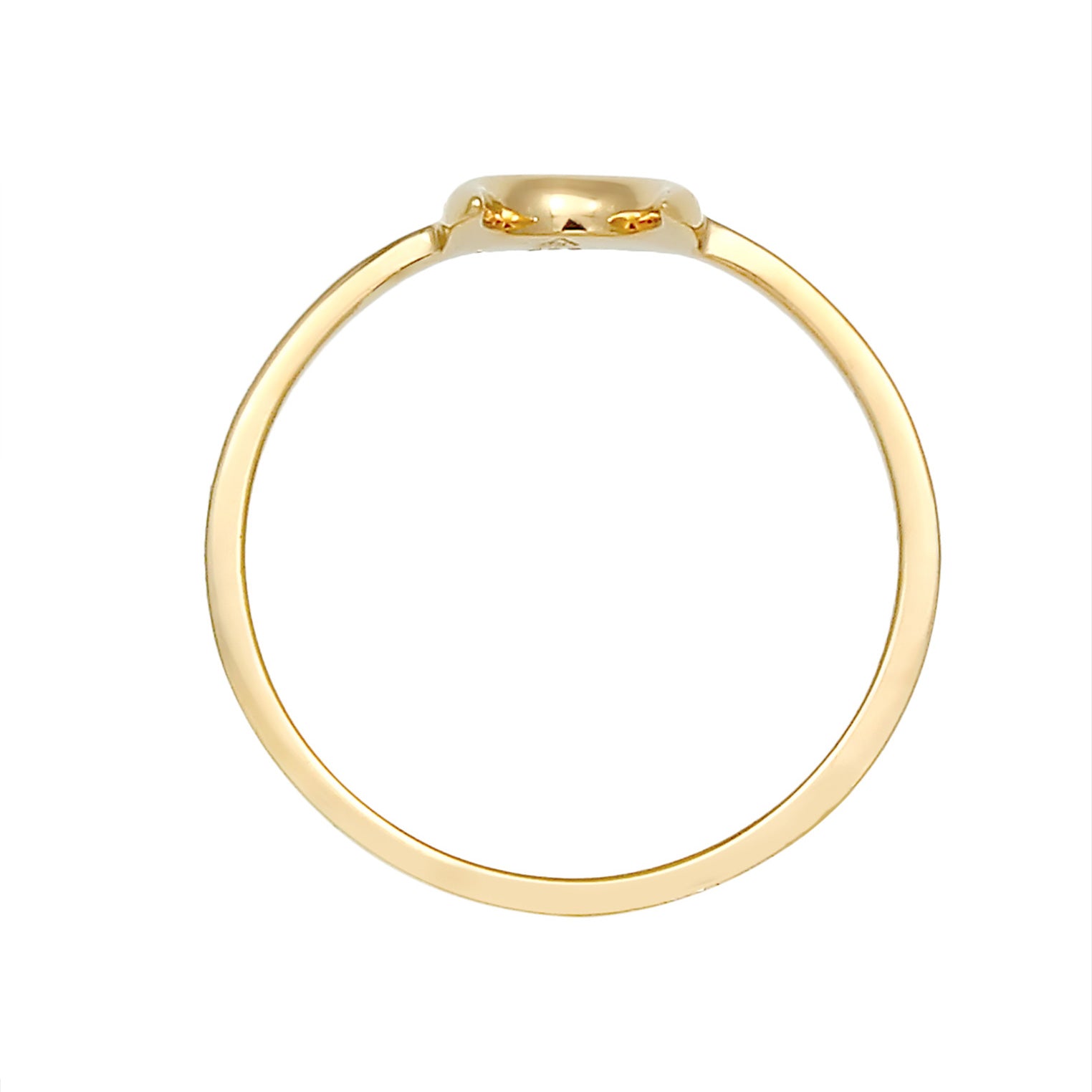 Gold - Elli | Ring Astro | 925 Sterling Silber vergoldet