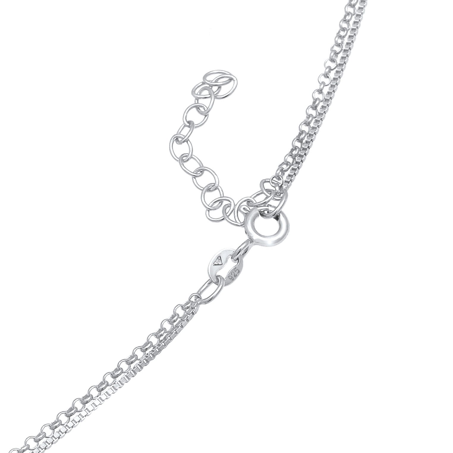 Silber - Elli | Venezianer-Choker Geo | 925er Sterling Silber