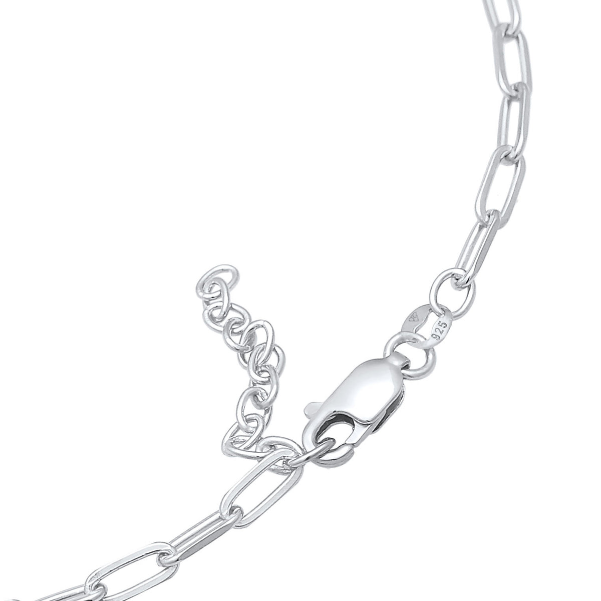 Silber - Elli | Glieder-Fußkettchen | 925er Sterling Silber