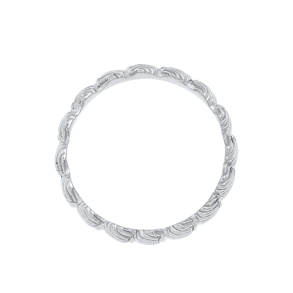 Silber - Elli | Ring Muschel | 925er Sterling Silber