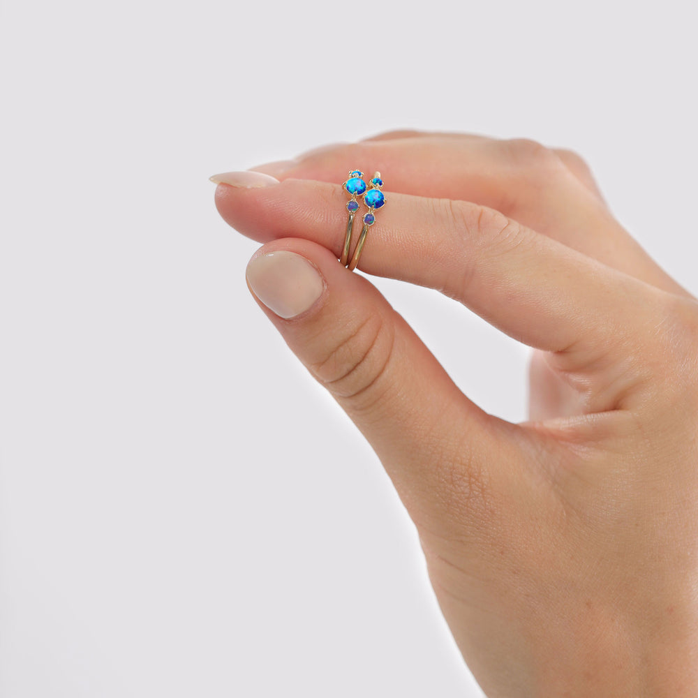 Ring | Opal ( Weiß )