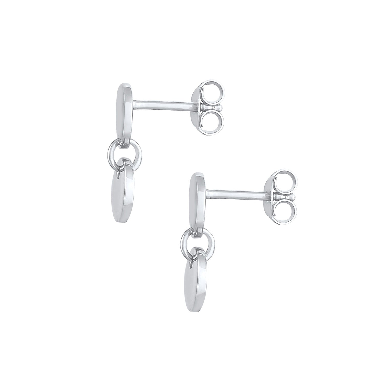 Silber - Elli | Ohrstecker Geo | 925er Sterling Silber