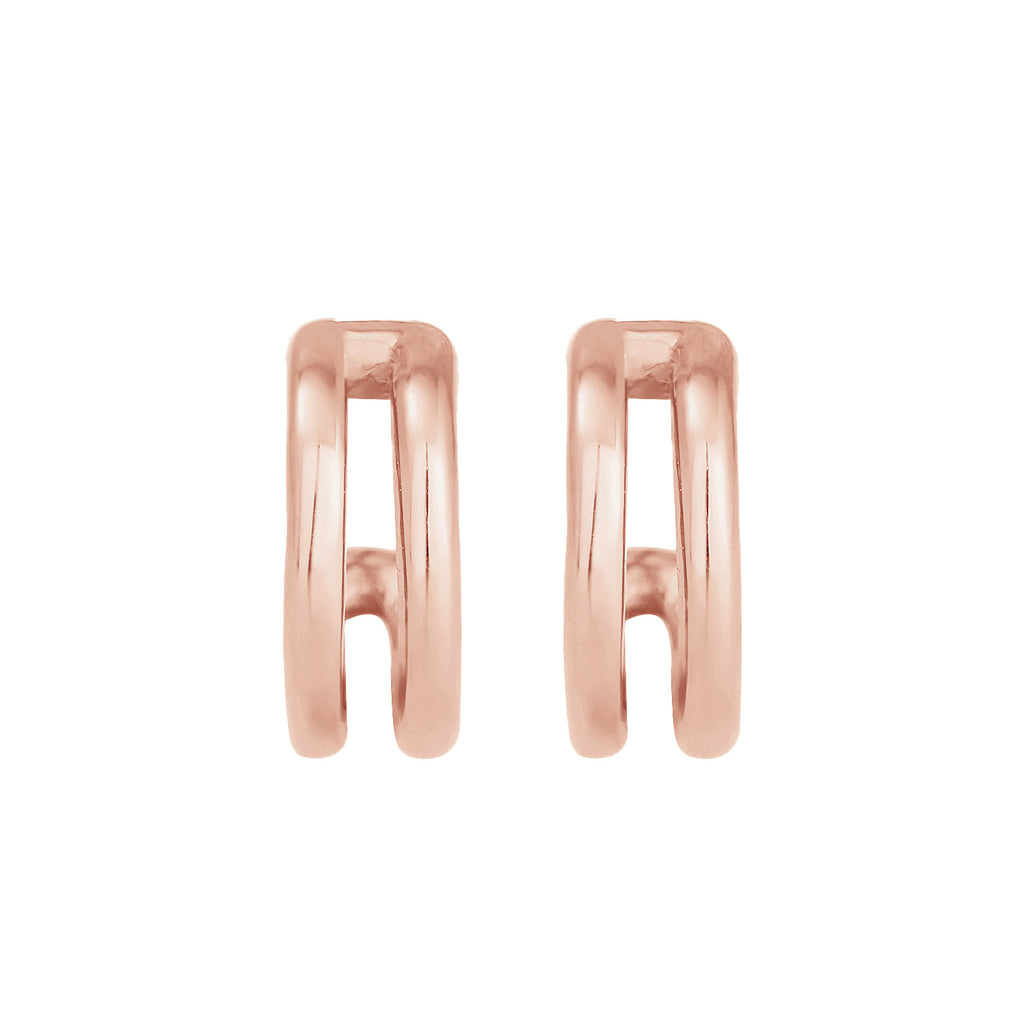 Roségold - Elli | Ohrstecker | 925 Sterling Silber Rosegold