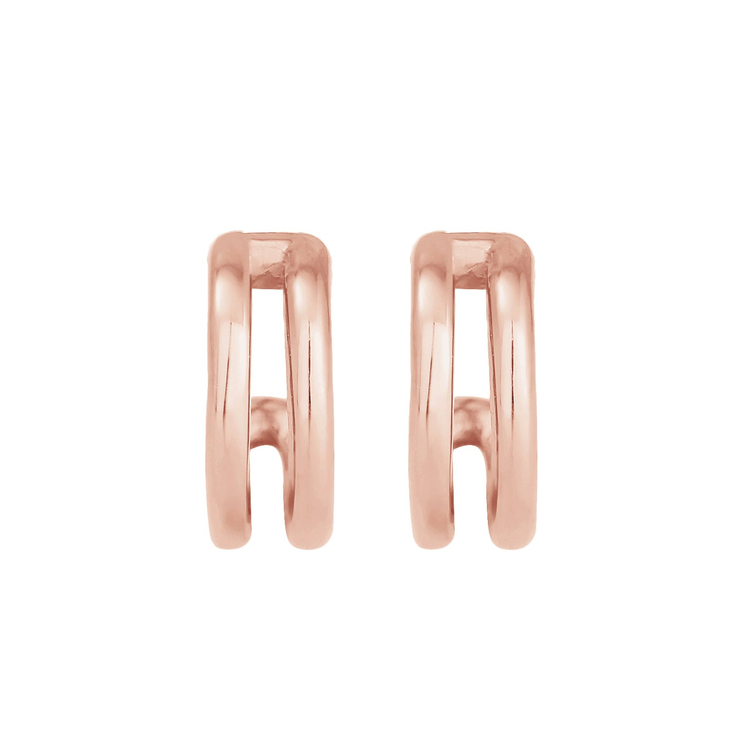 Roségold - Elli | Ohrstecker | 925 Sterling Silber Rosegold