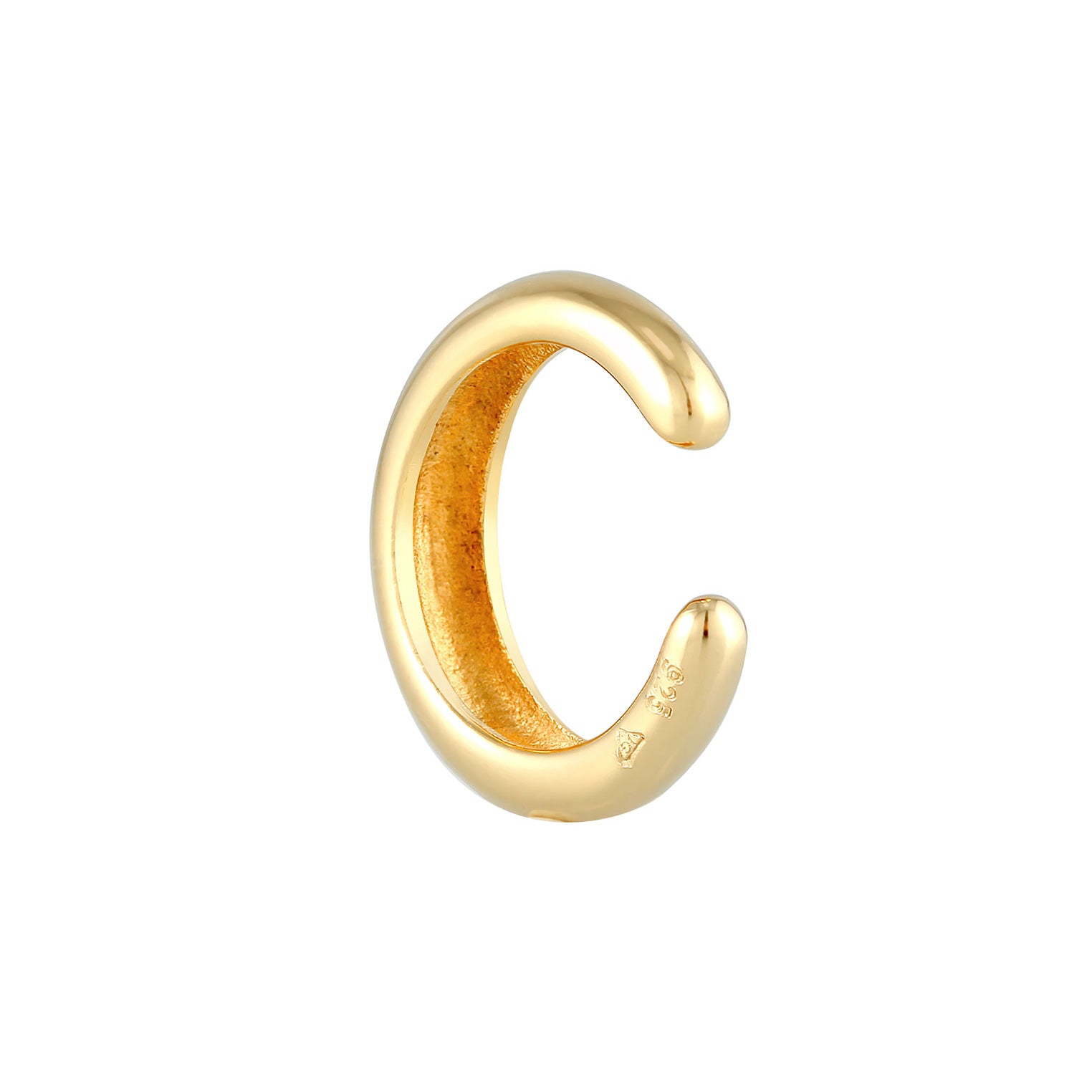 Gold - Elli | Earcuff | 925 Sterling Silber vergoldet