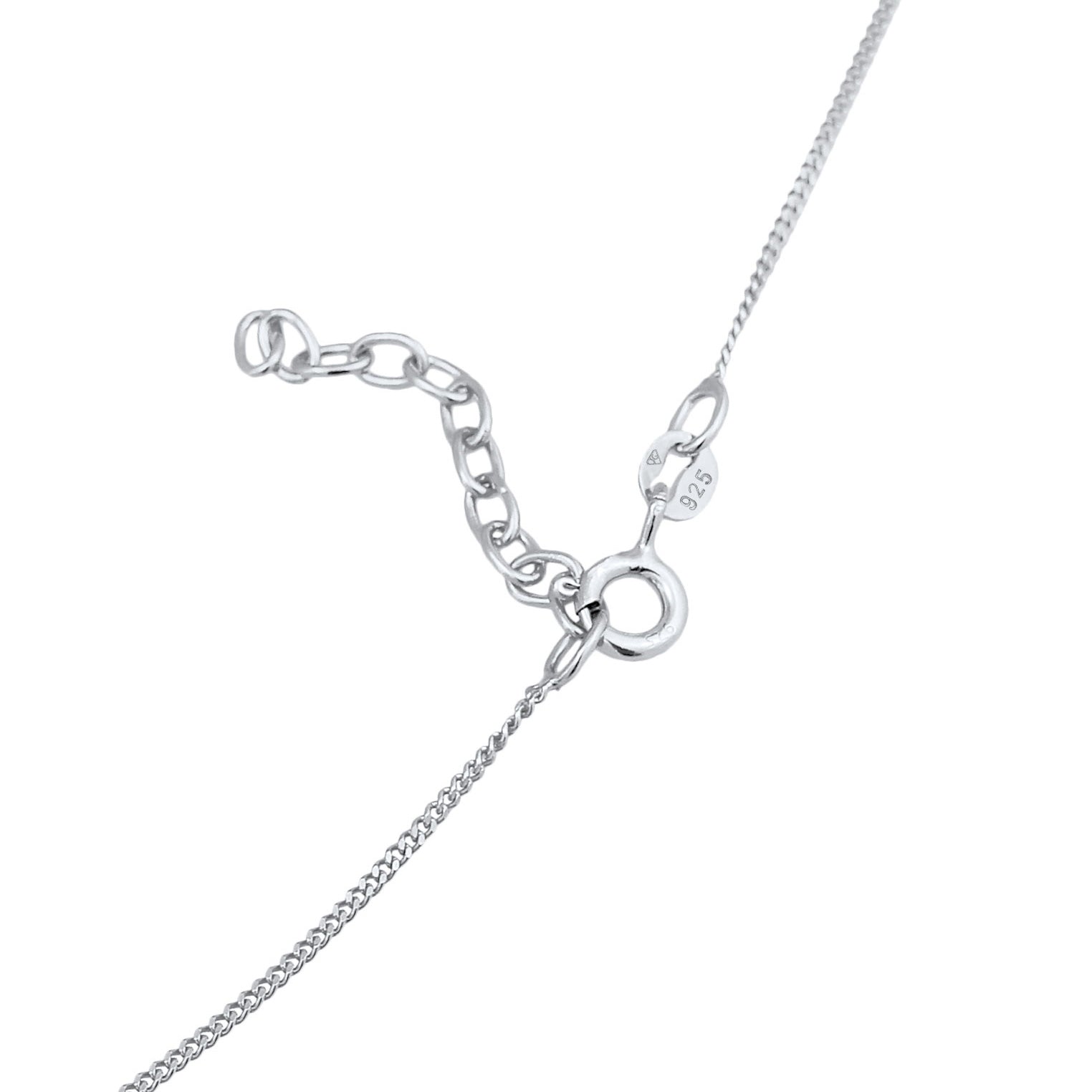 Silber - Elli | Choker | Pink Opal | 925er Sterling Silber