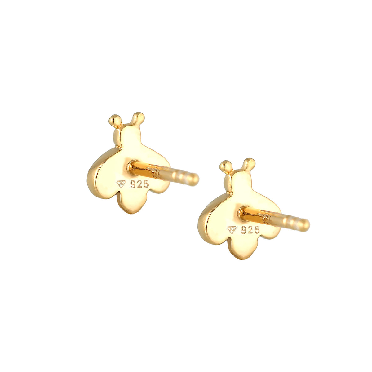 Gold - Elli | Ohrring Biene | 925 Sterling Silber vergoldet