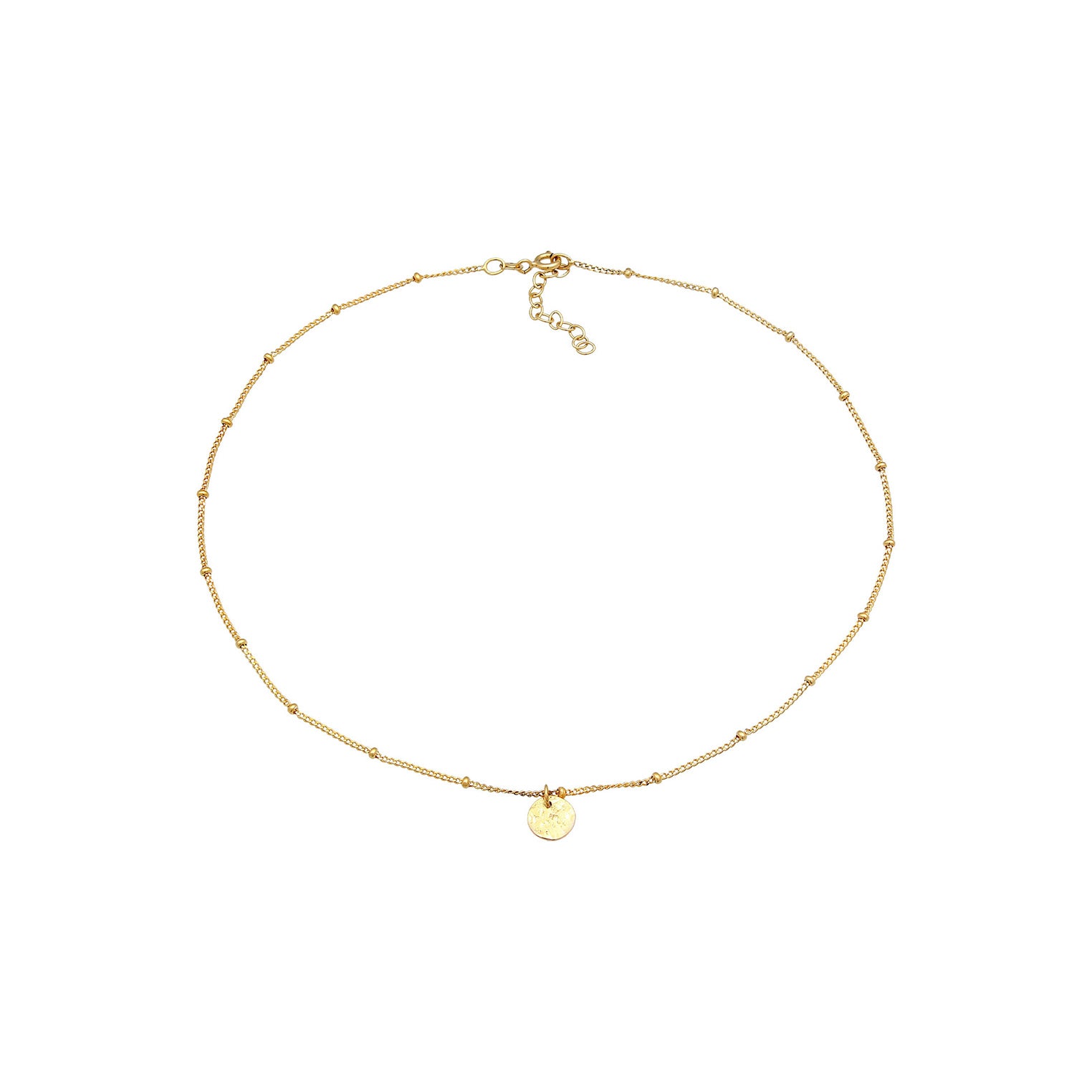 Gold - Elli | Choker | 925 Sterling Silber vergoldet