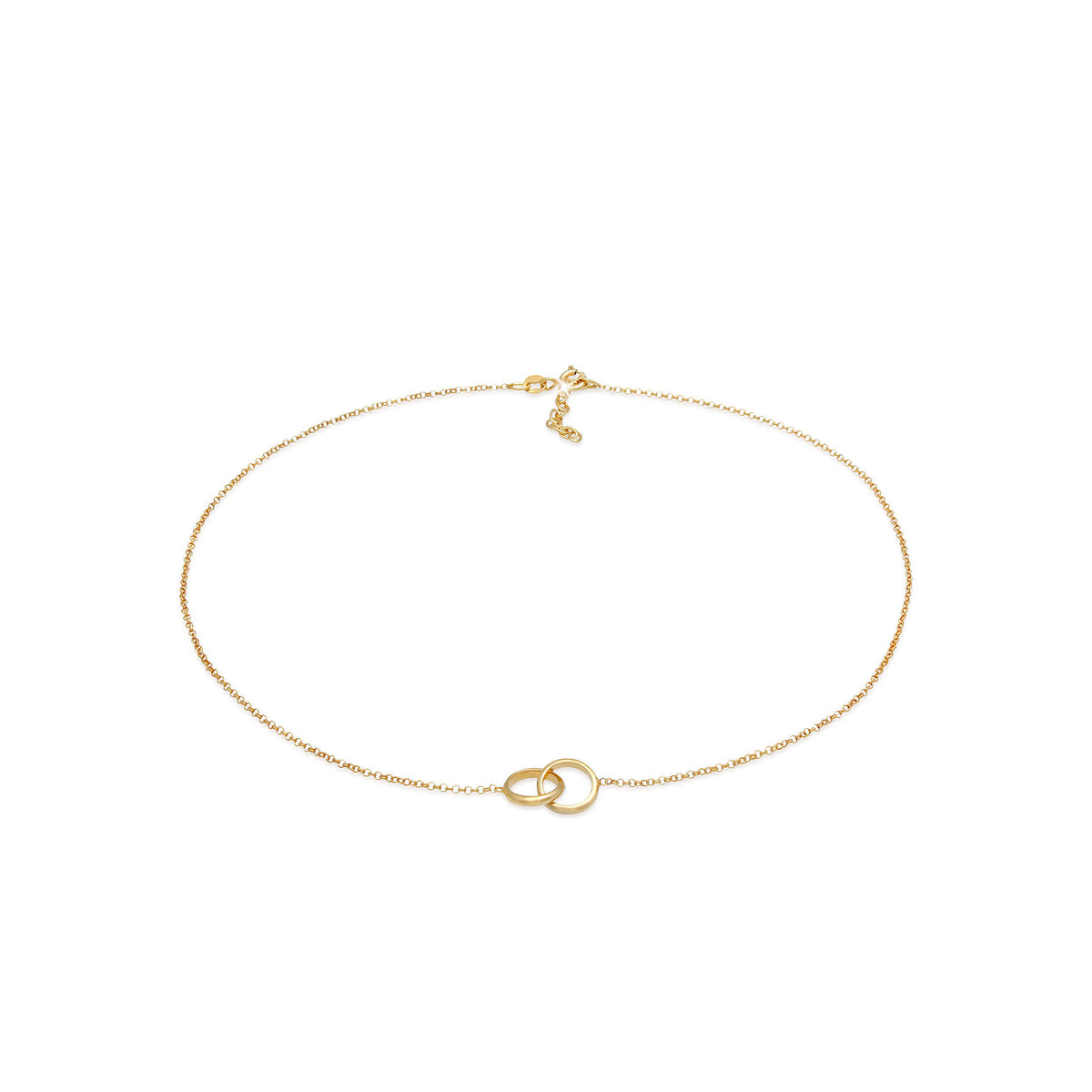 Gold - Elli | Choker | 925 Sterling Silber vergoldet