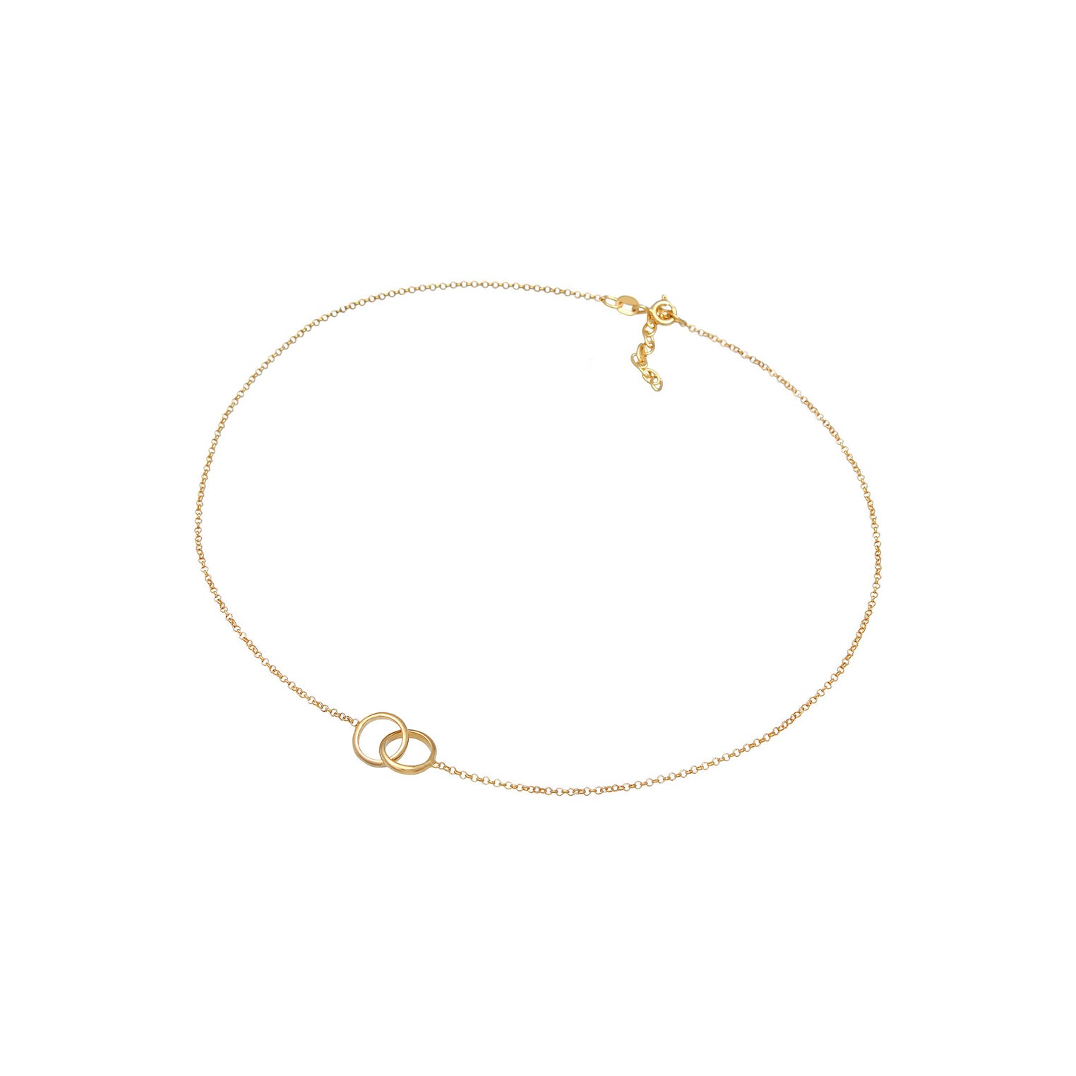 Gold - Elli | Choker | 925 Sterling Silber vergoldet